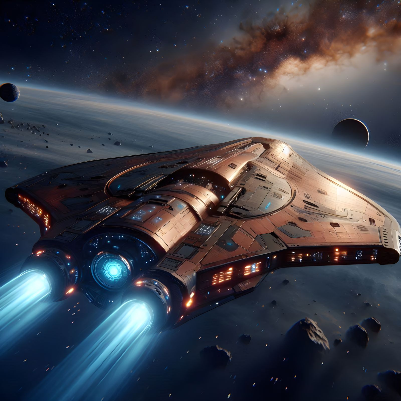 The Copper Space Marauder