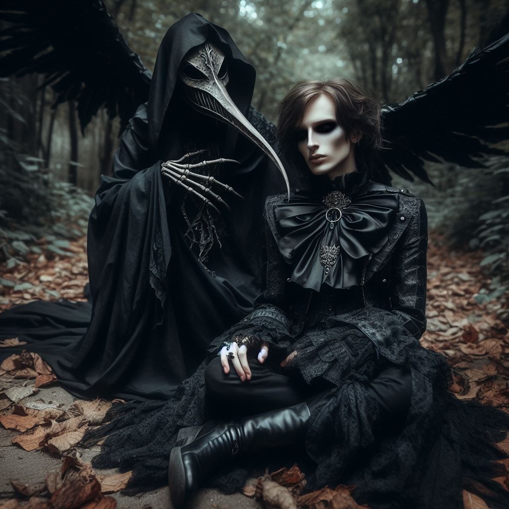 Gothic Souls- collaboration with Laeaurra - Gothic Art Jam