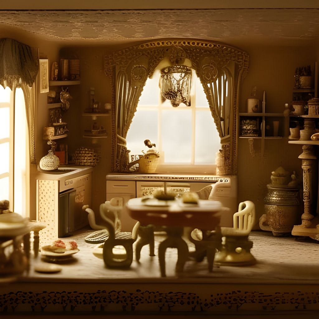 Miniature Room in the Dolls House