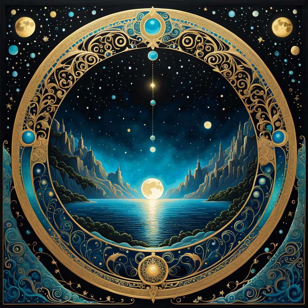 moon night  by @Bunny77