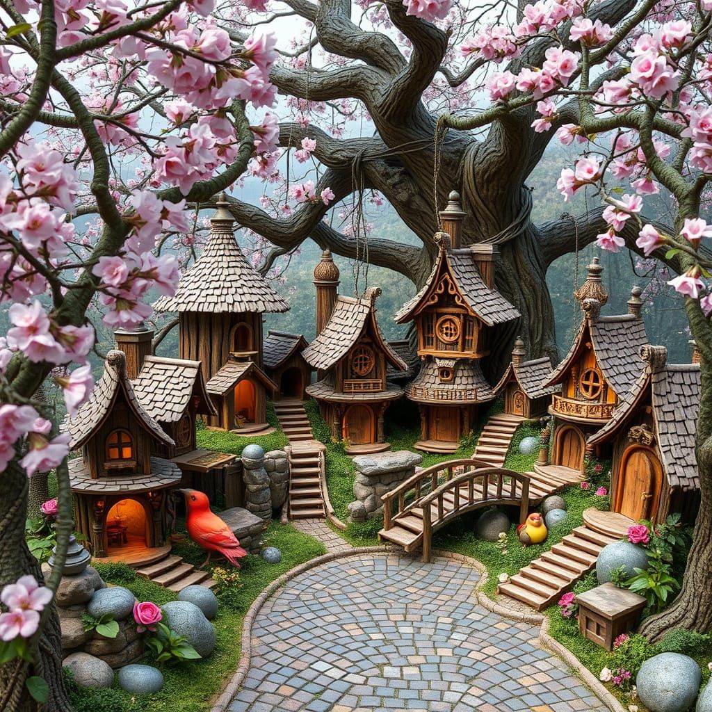 BIRDHOUSE LAND 2  by @BERSERKIR