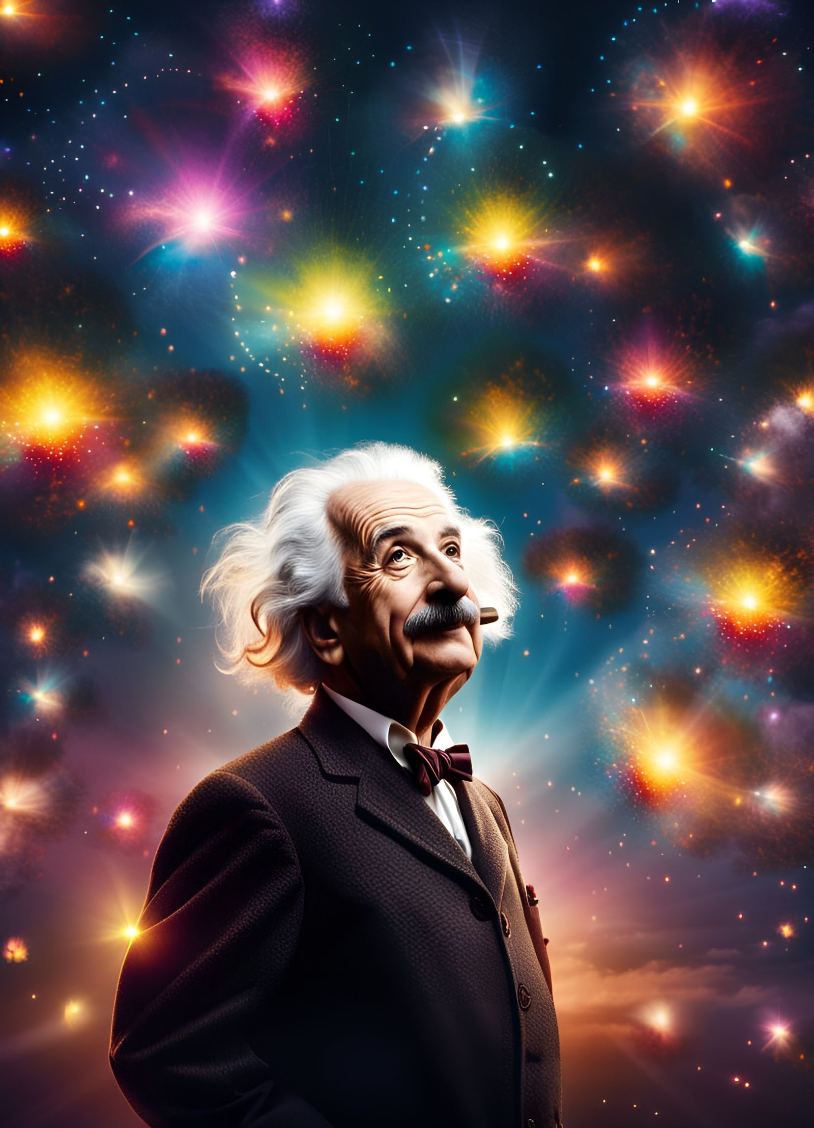 Galaxy of knowledge.  by @Humble Boy