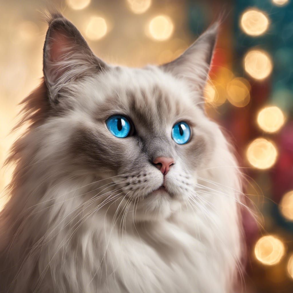 Ragdoll portrait