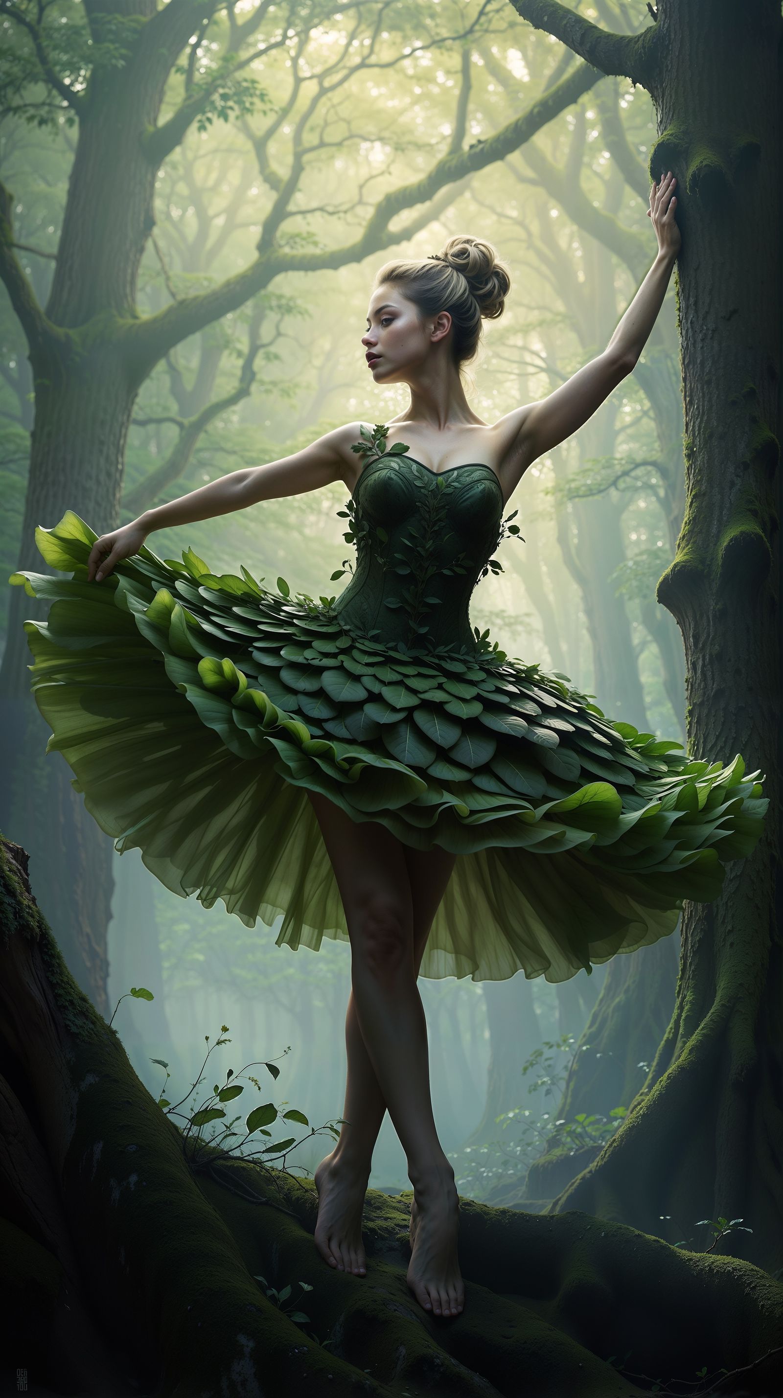 Leaf Clothed Ballerina v2 Enhancedx4