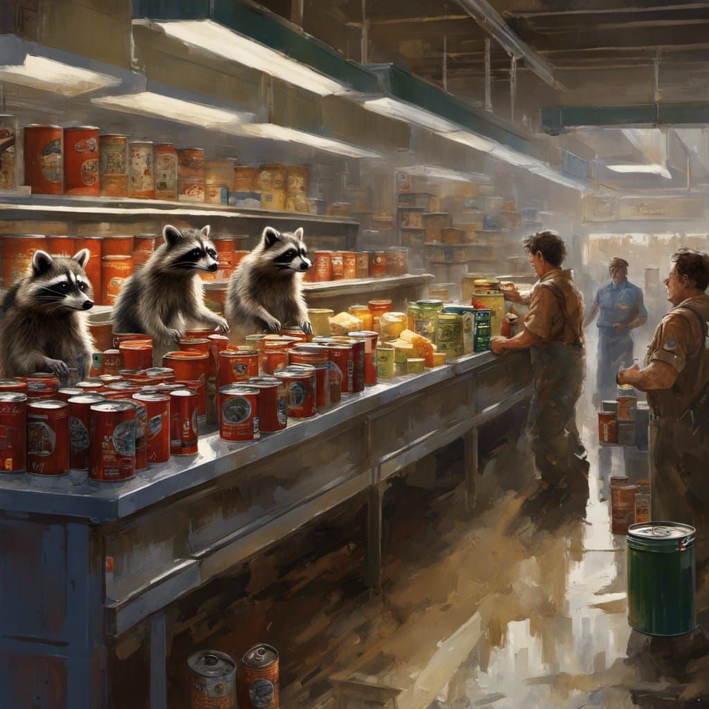 raccoon clerks