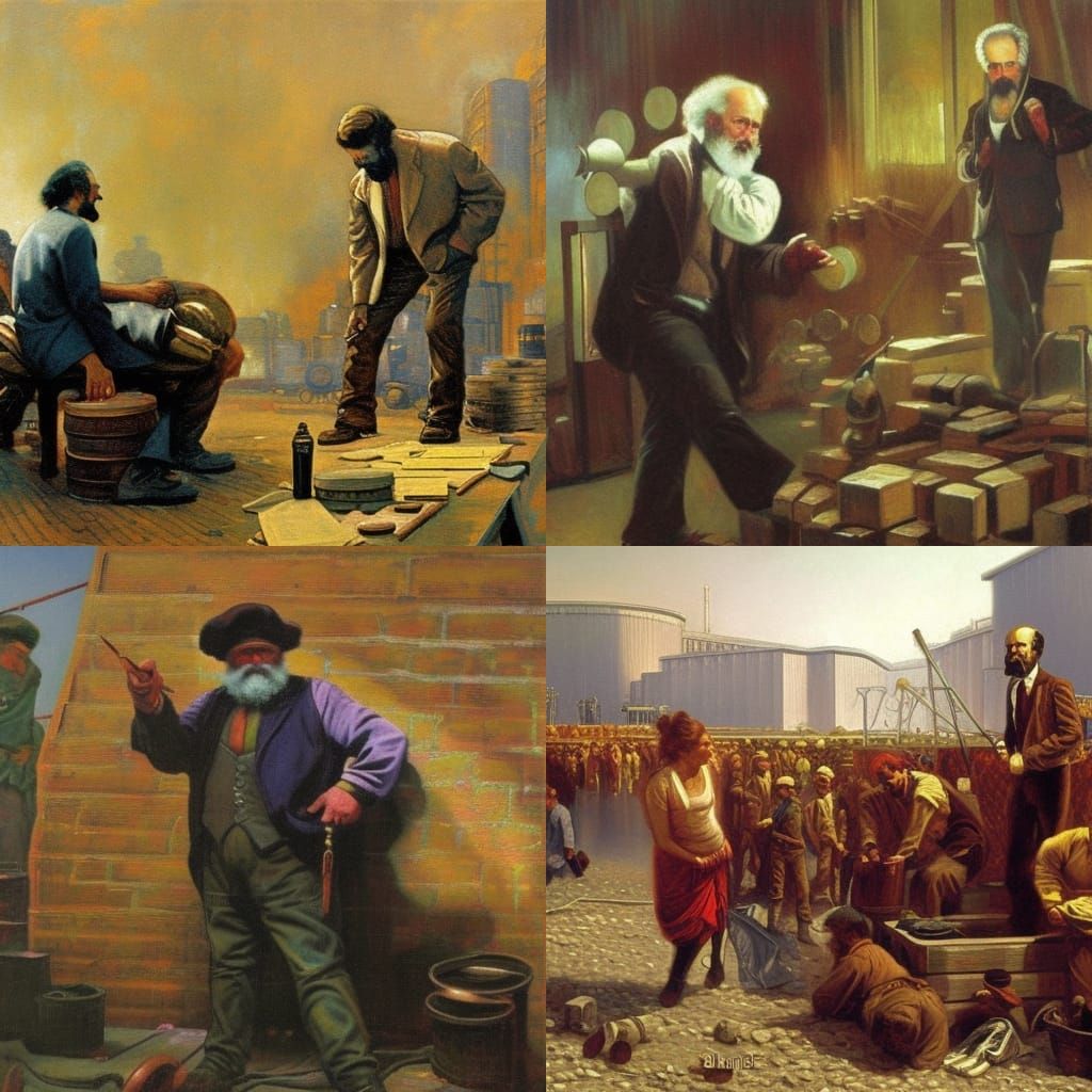 Karl Marx’s theory of surplus value extraction
