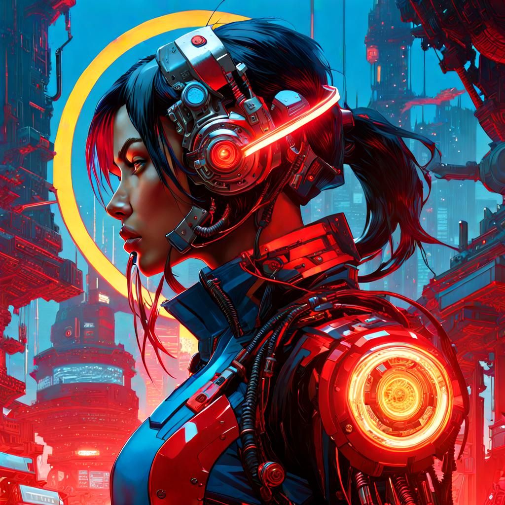 Sci-fi girl