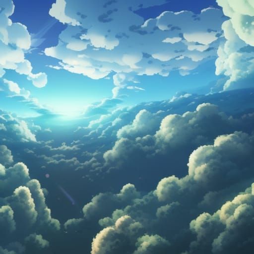 skycastle clouds light avatar