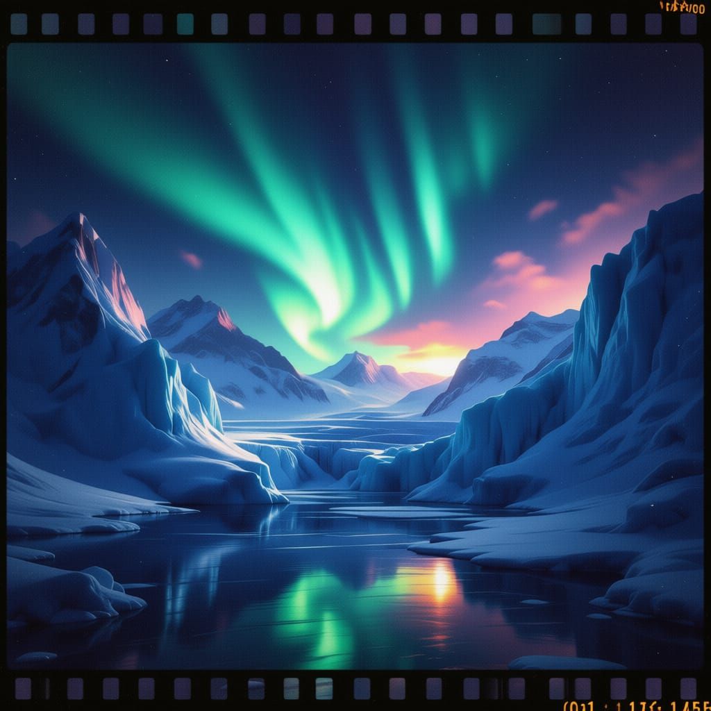 Northern Lights Cinematic Film Still