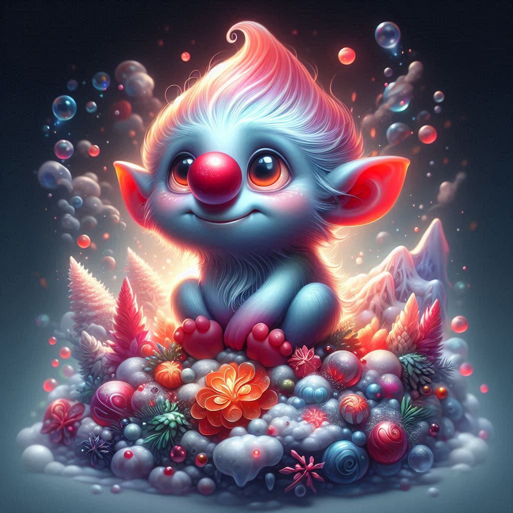 Petal Halloween Troll