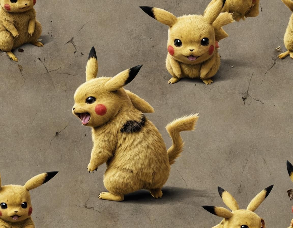 RealVis XL Pokemon pikachu