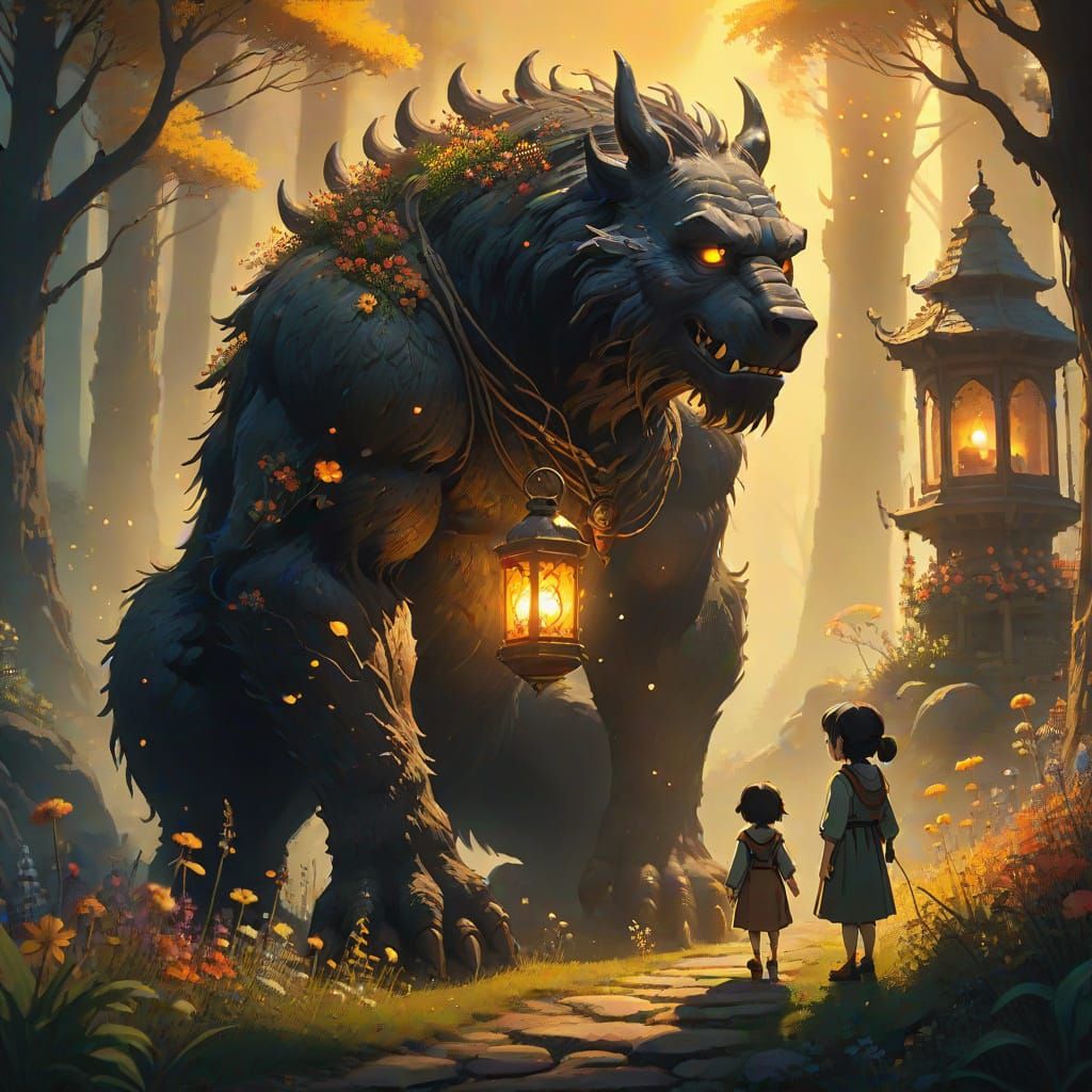 guardian of the forest  by @Silver Moon