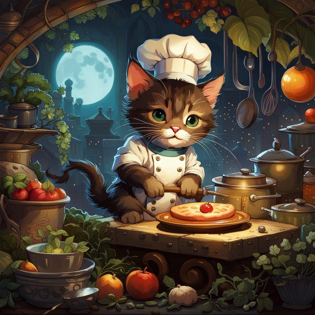 Cute Little Chef  by @Cerise