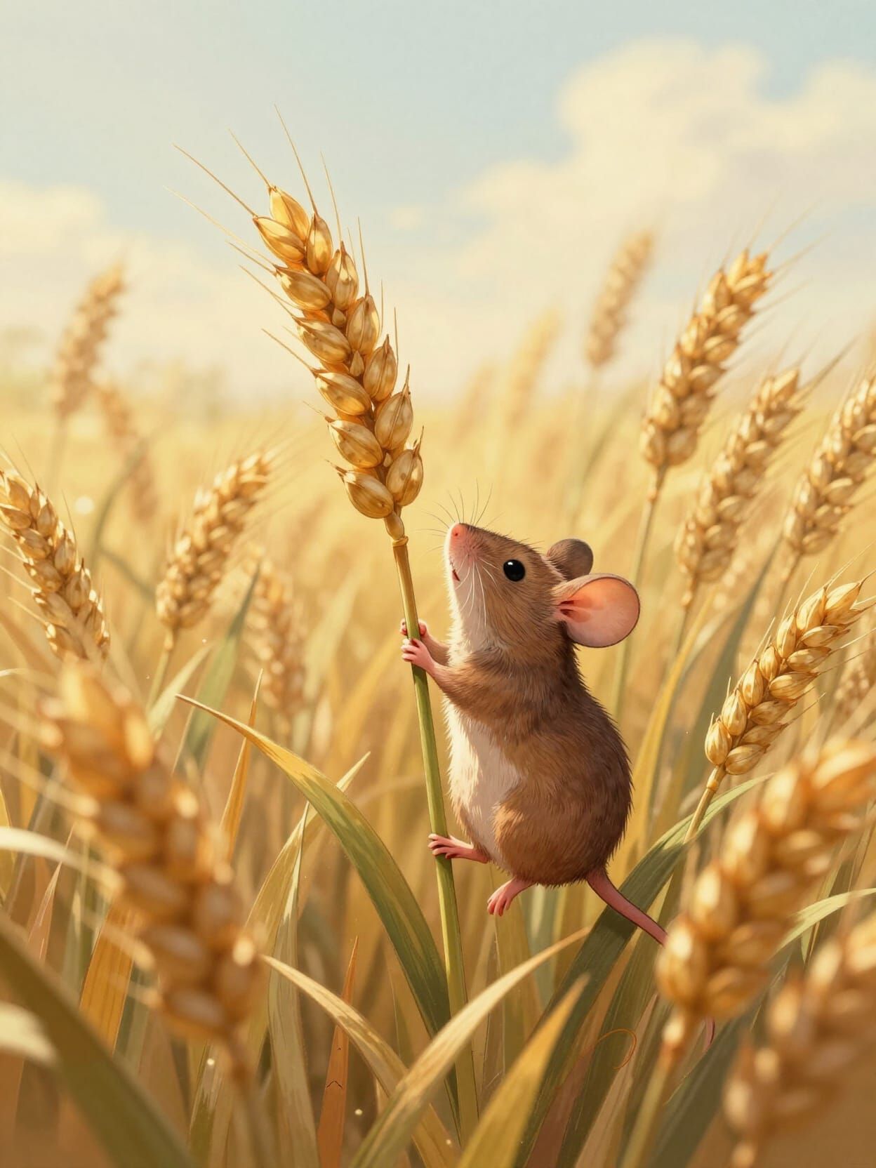 Grain of Gold  by @MikThor