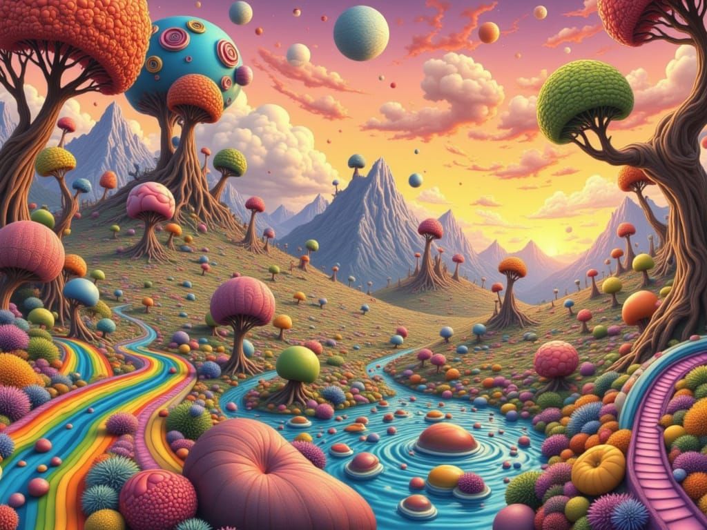 Weird worlds
