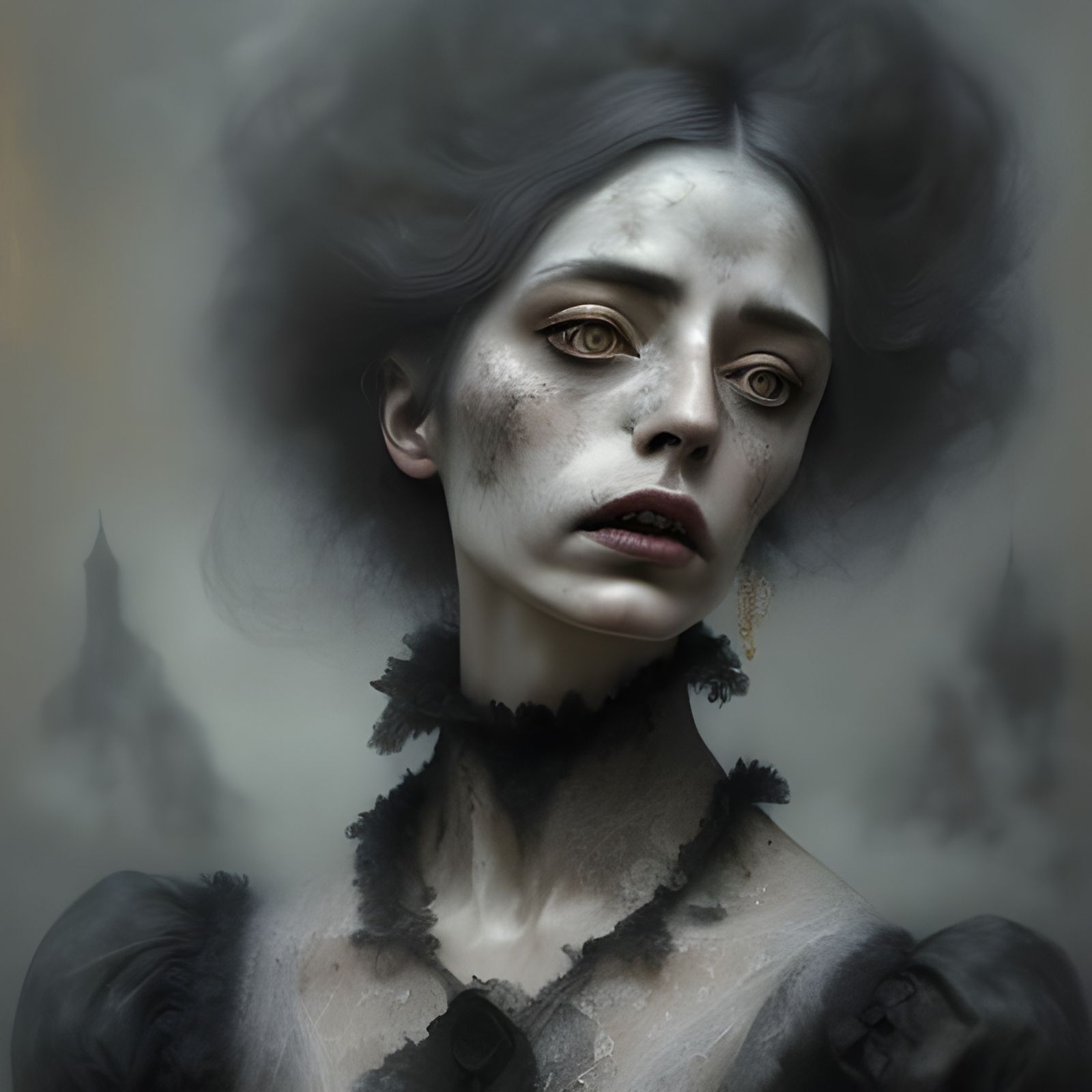 Ghost of a Victorian zombie