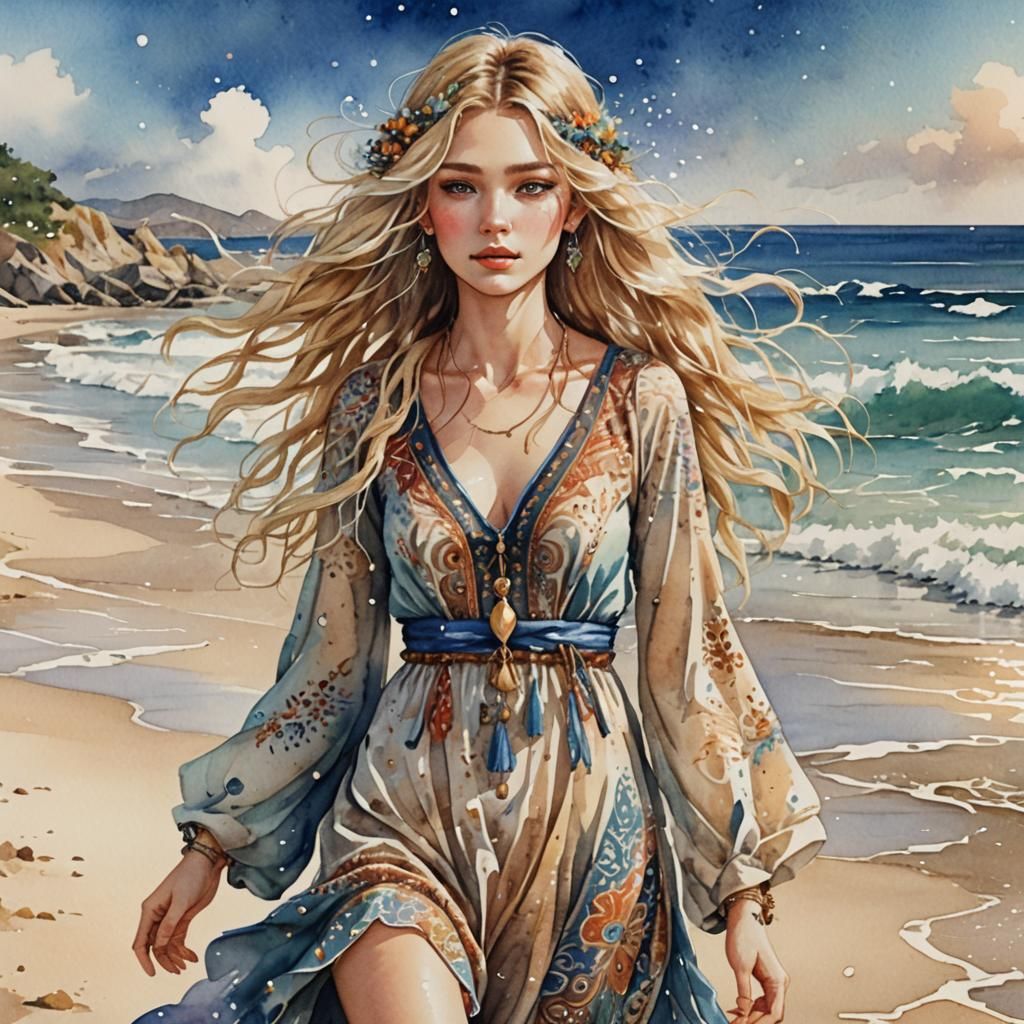 Walk on the beach