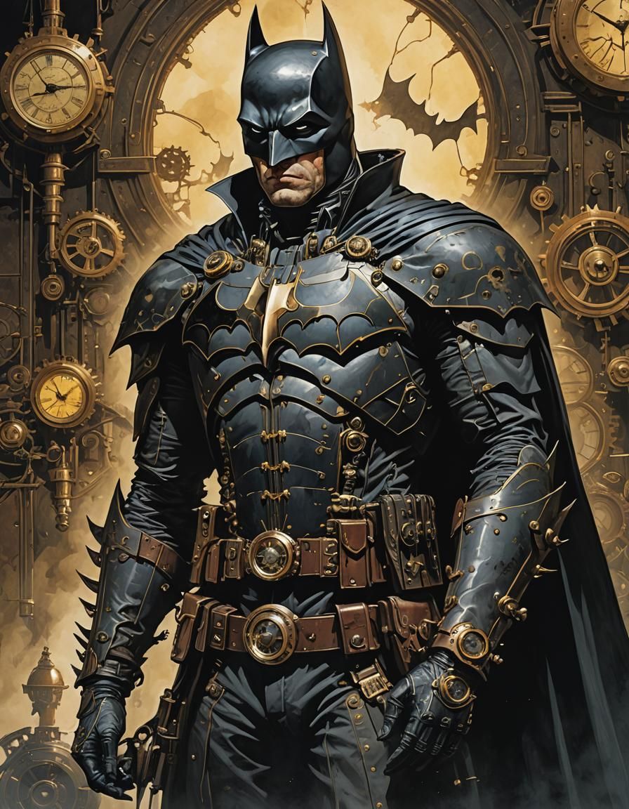 Steampunk Batman - AI Generated Artwork - NightCafe Creator