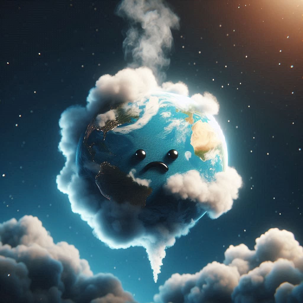 the earth is disappearing