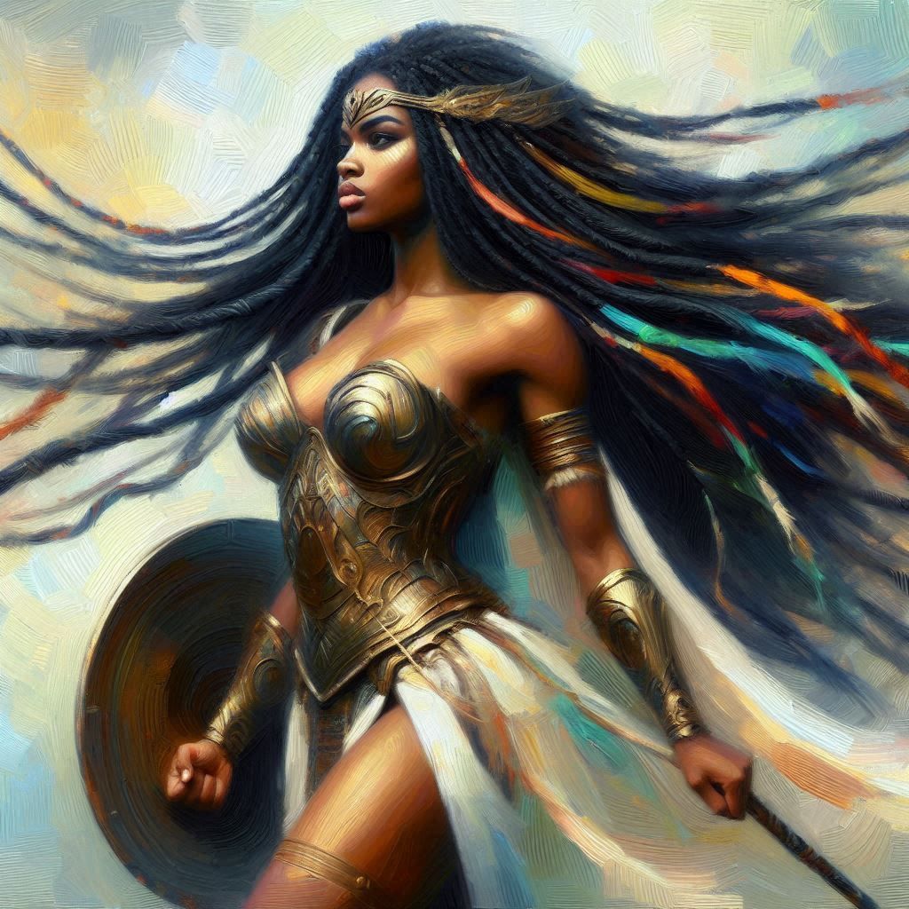 Hoplites in an African style