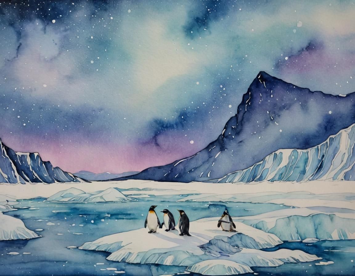 Penguins  by @Yellow