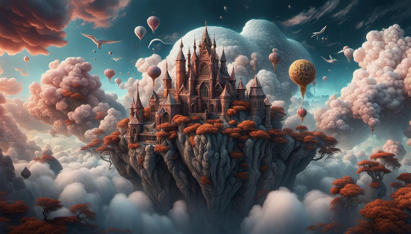 In the Clouds   by @Charlotte