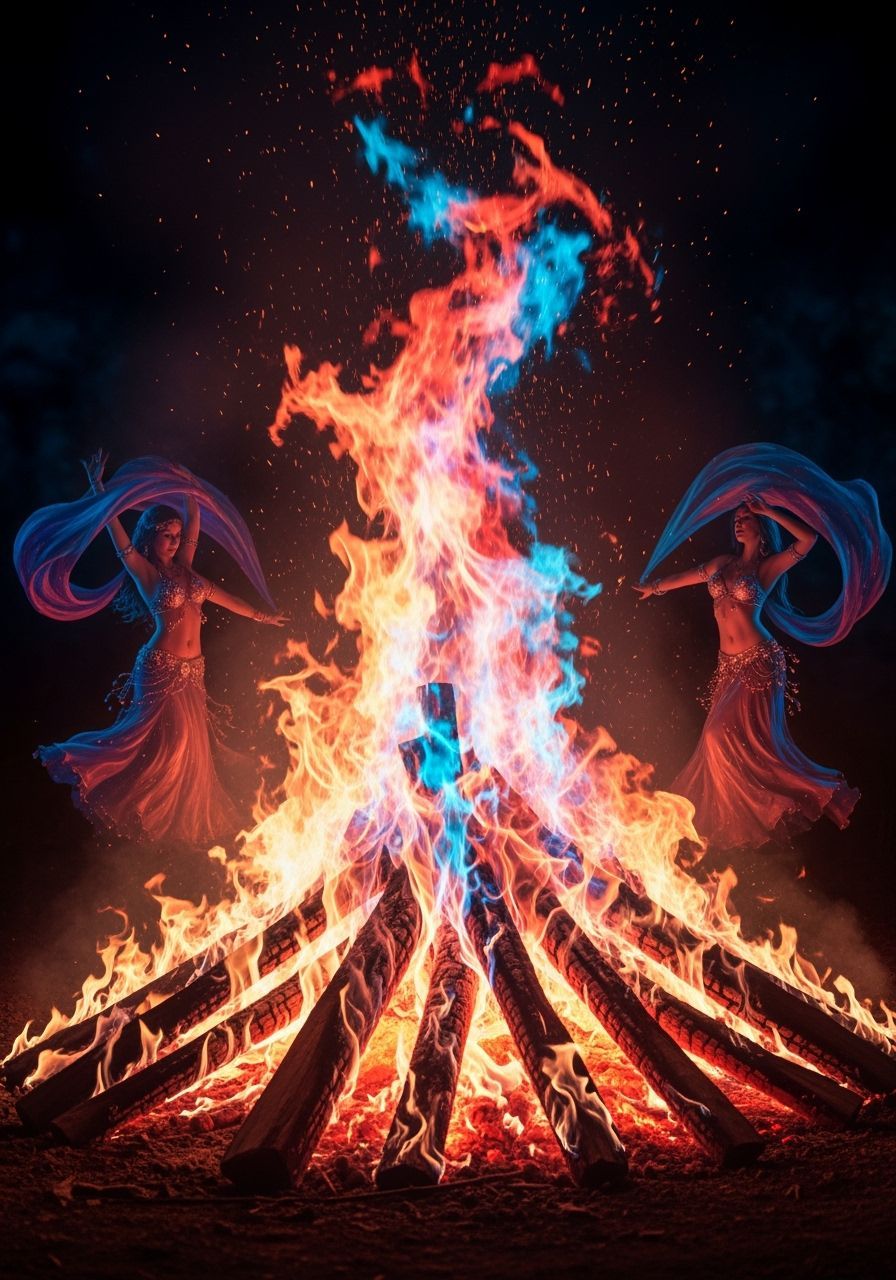Dancing flames 2