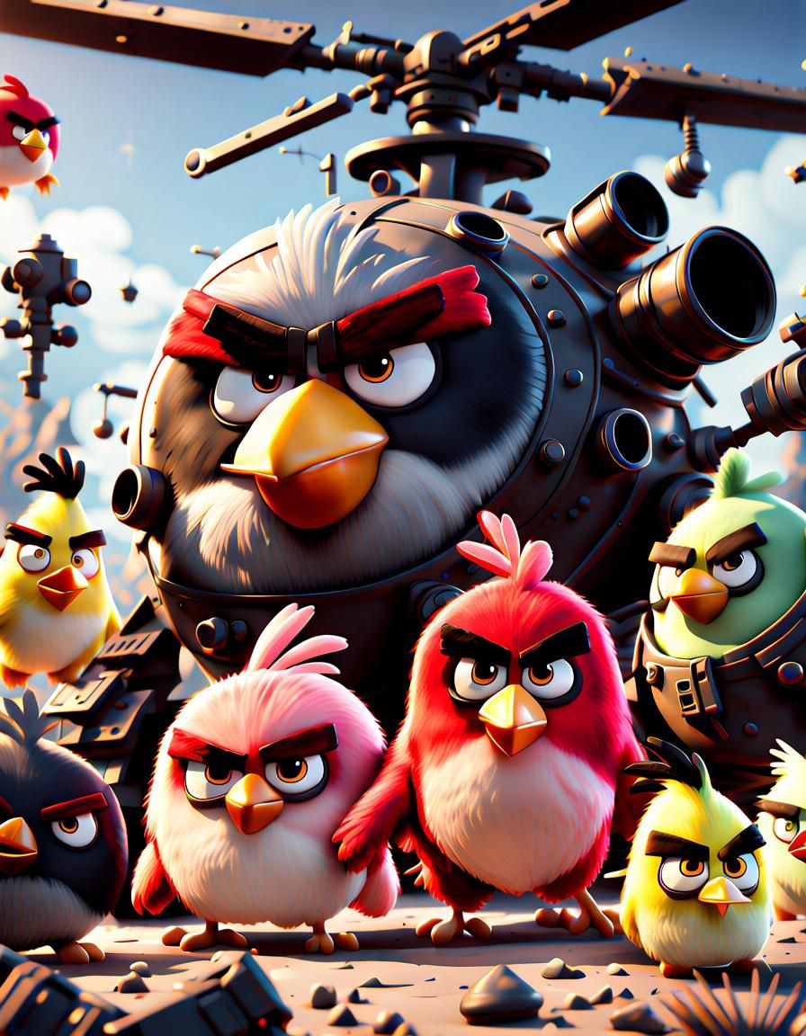 Call of Duty: Angry Bird Warfare - AI Generated Artwork - NightCafe Creator