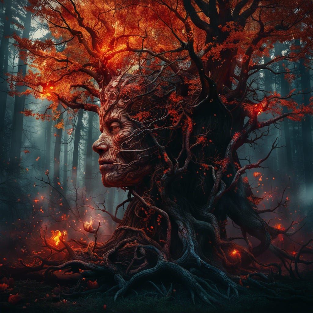 the tree of life breeds a tree of fire
