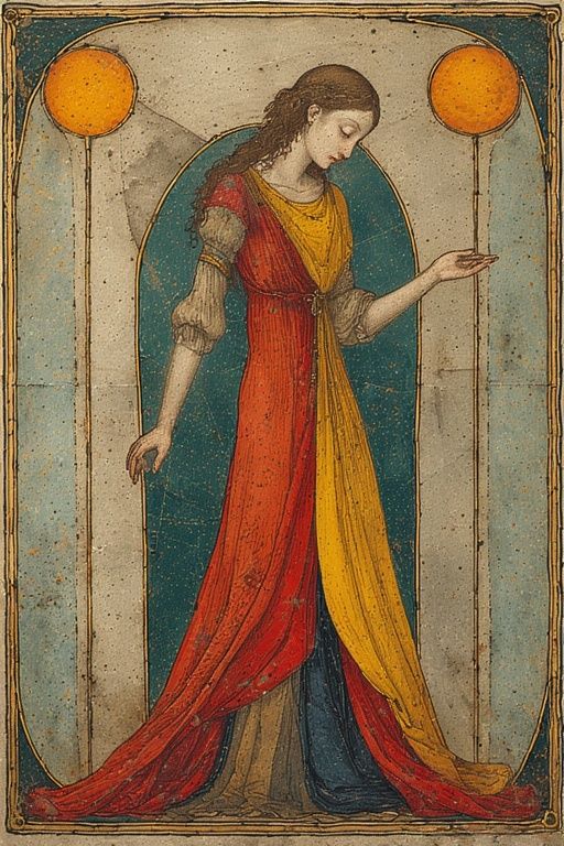 When the lady was sad