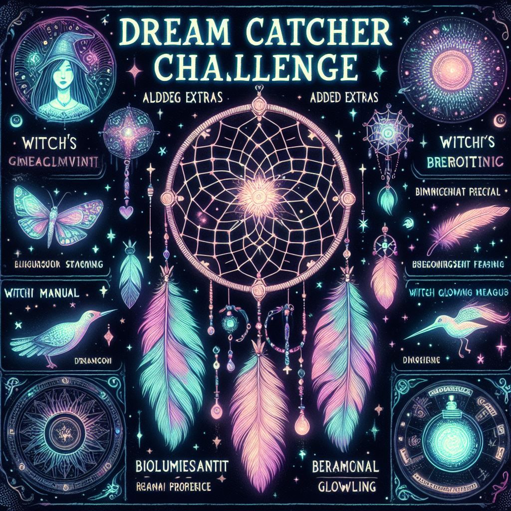 Witch's Notebook DreamCatcher Challenge