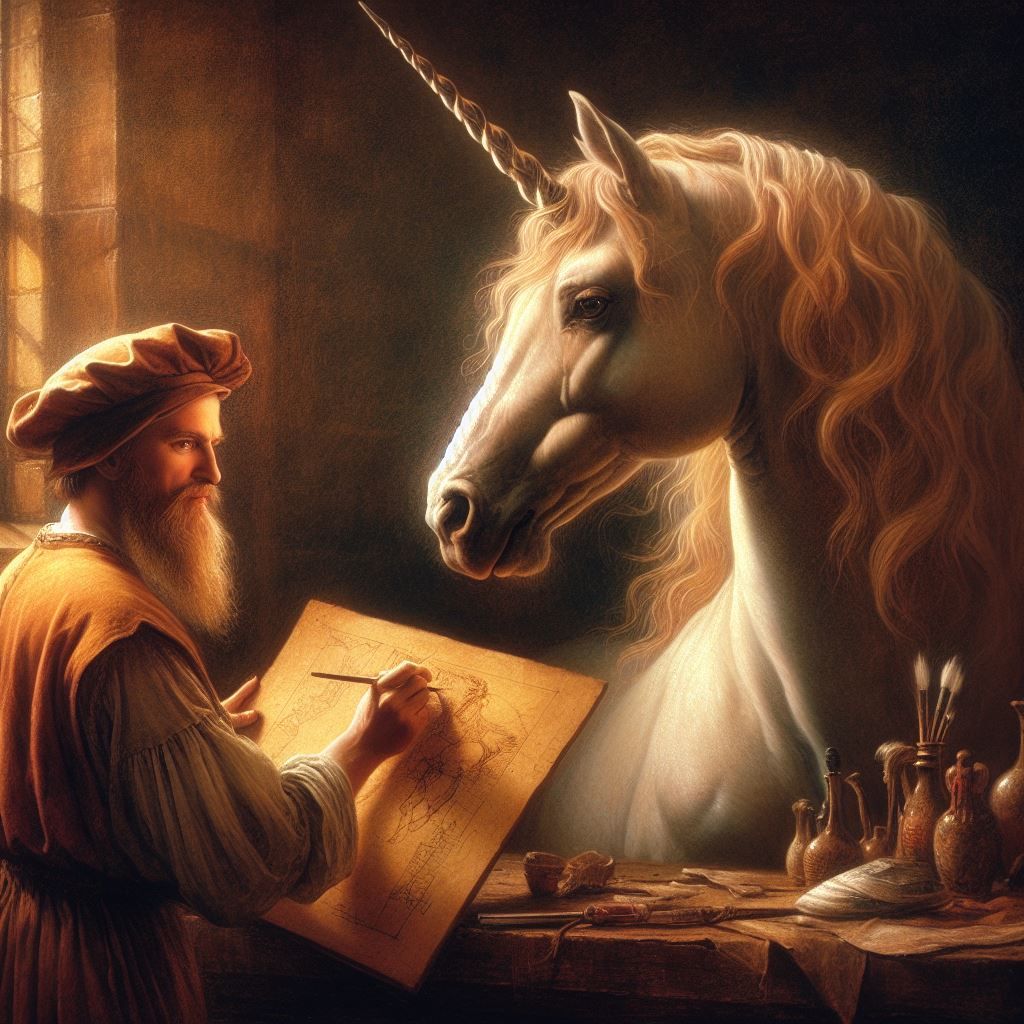 da Vinci's Unicorn