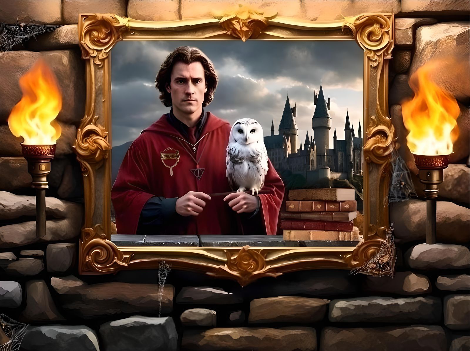 Self Portrait at Hogwarts