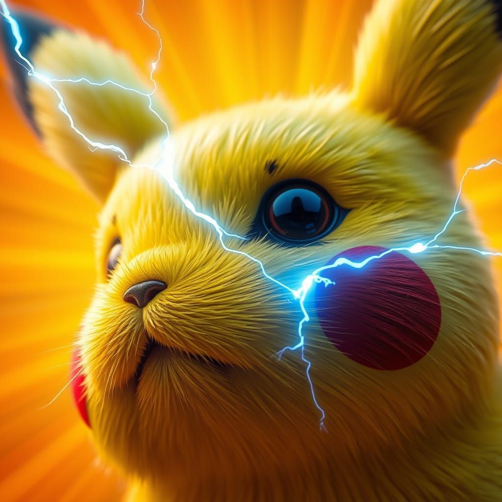 Pika Pika  by @The Nights Sky