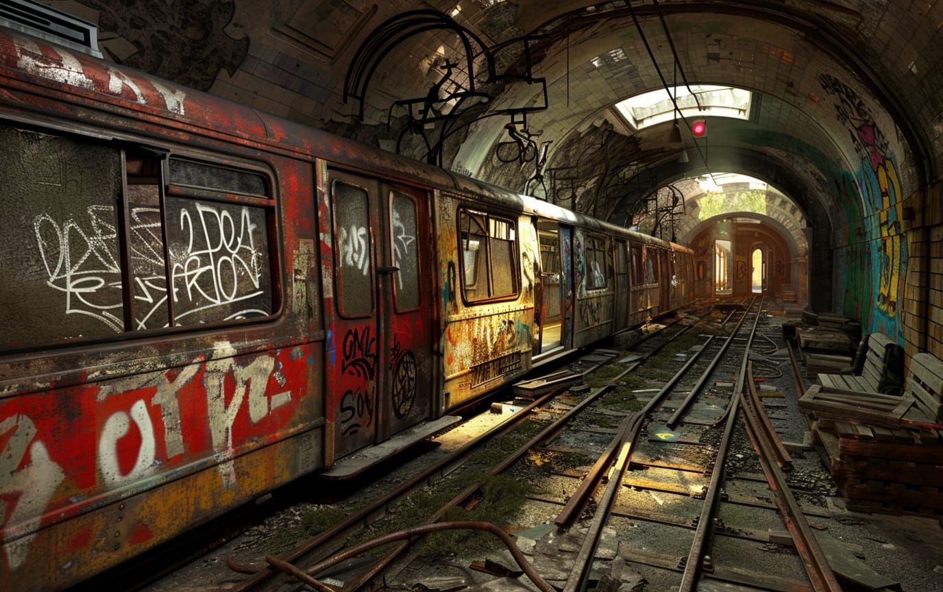 Abandoned Metro Station