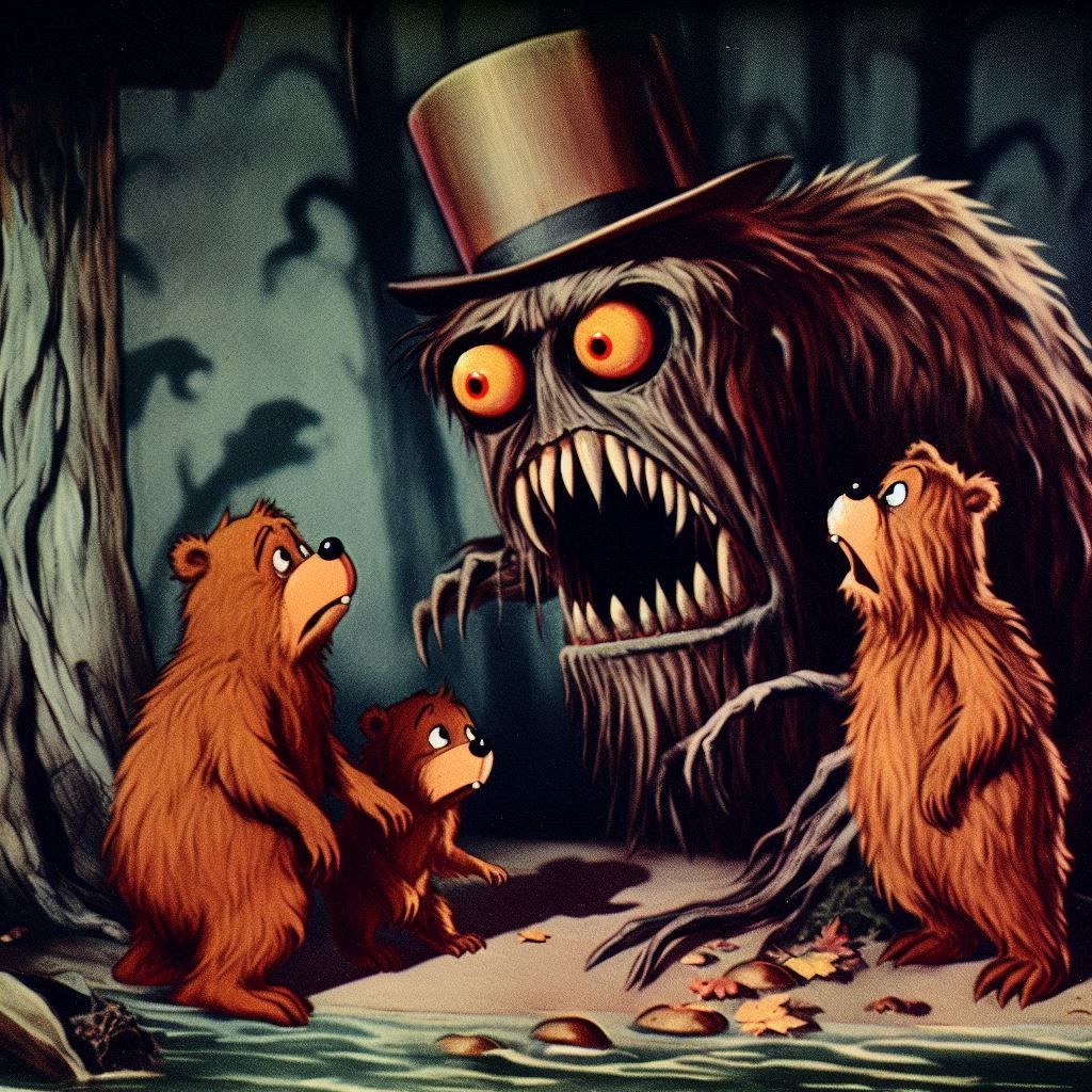 Bears in nightmare forest#5