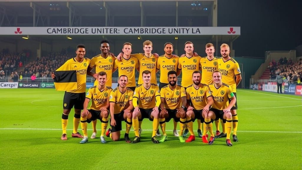 Cambridge United Football Team   by @Pirate Queen Jo 