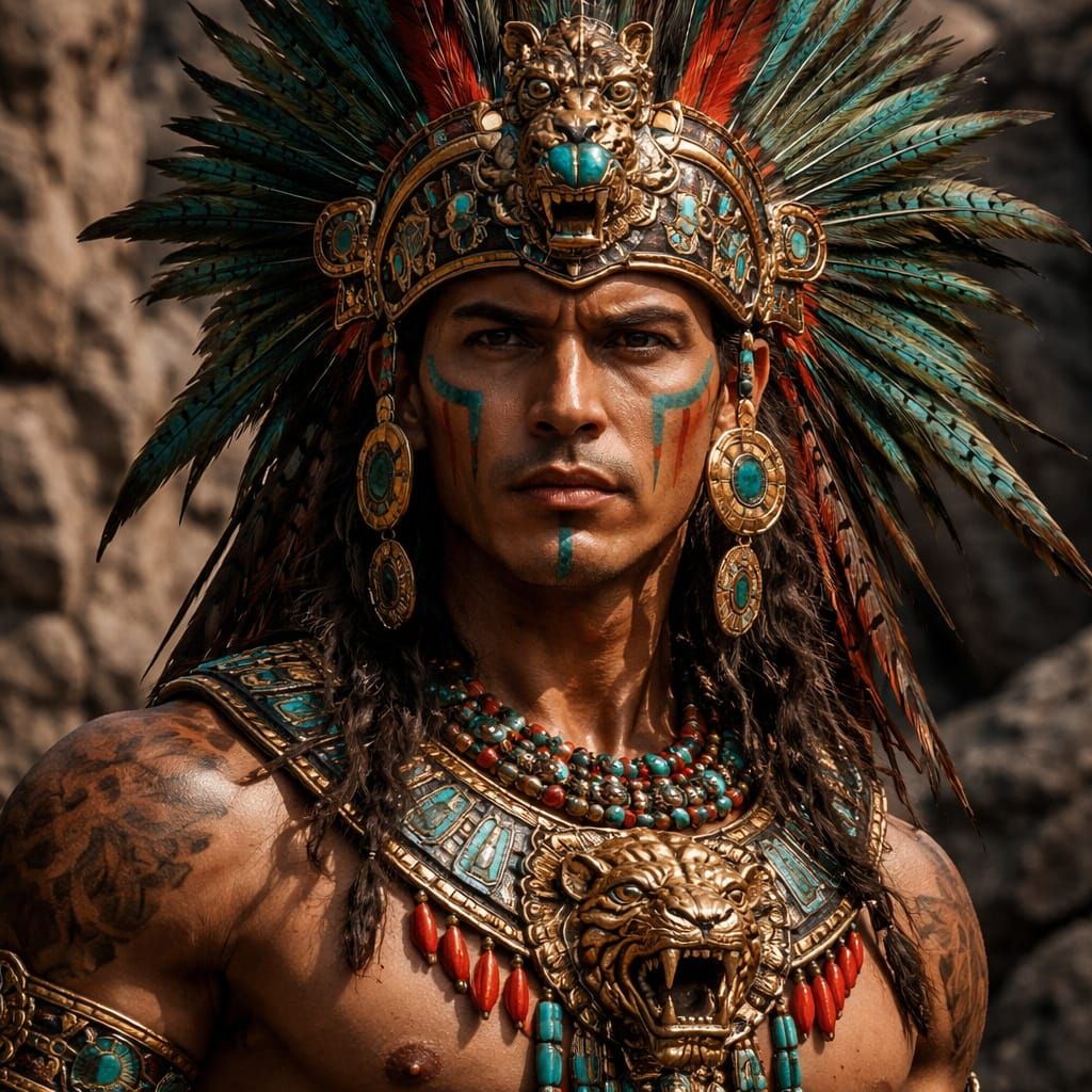 Мужчина племени Ацтеки