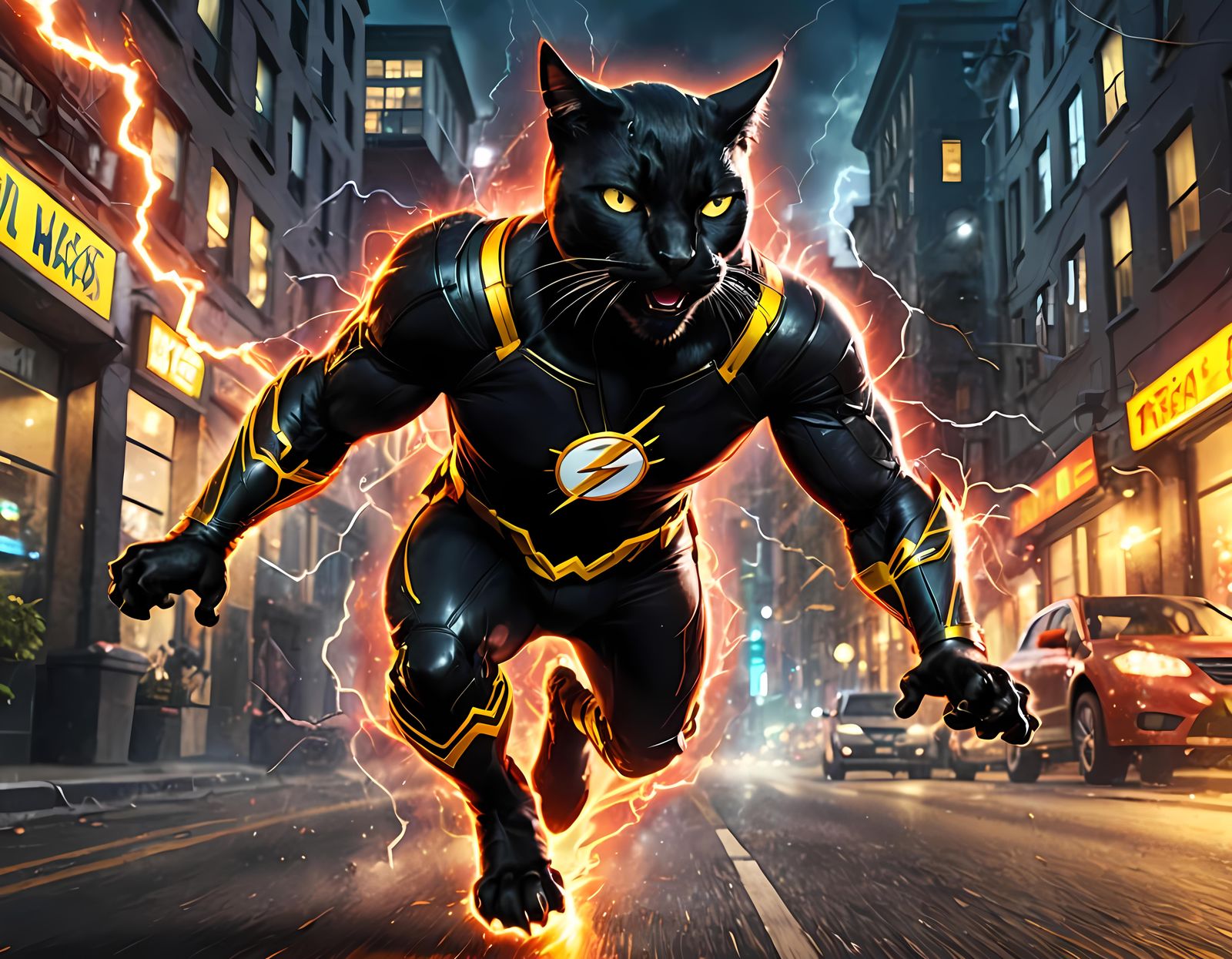 The Black Flash  by @Lisi