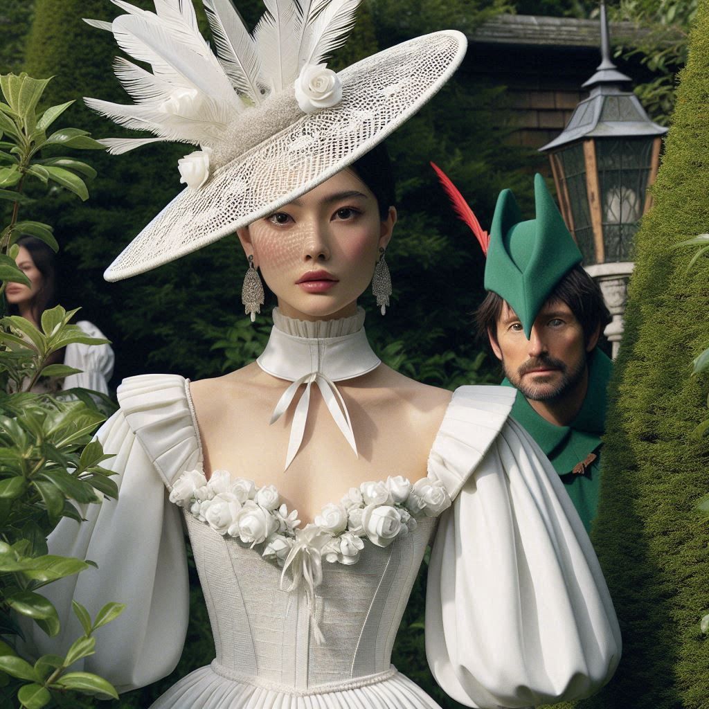 A Peeketh from the Bushes