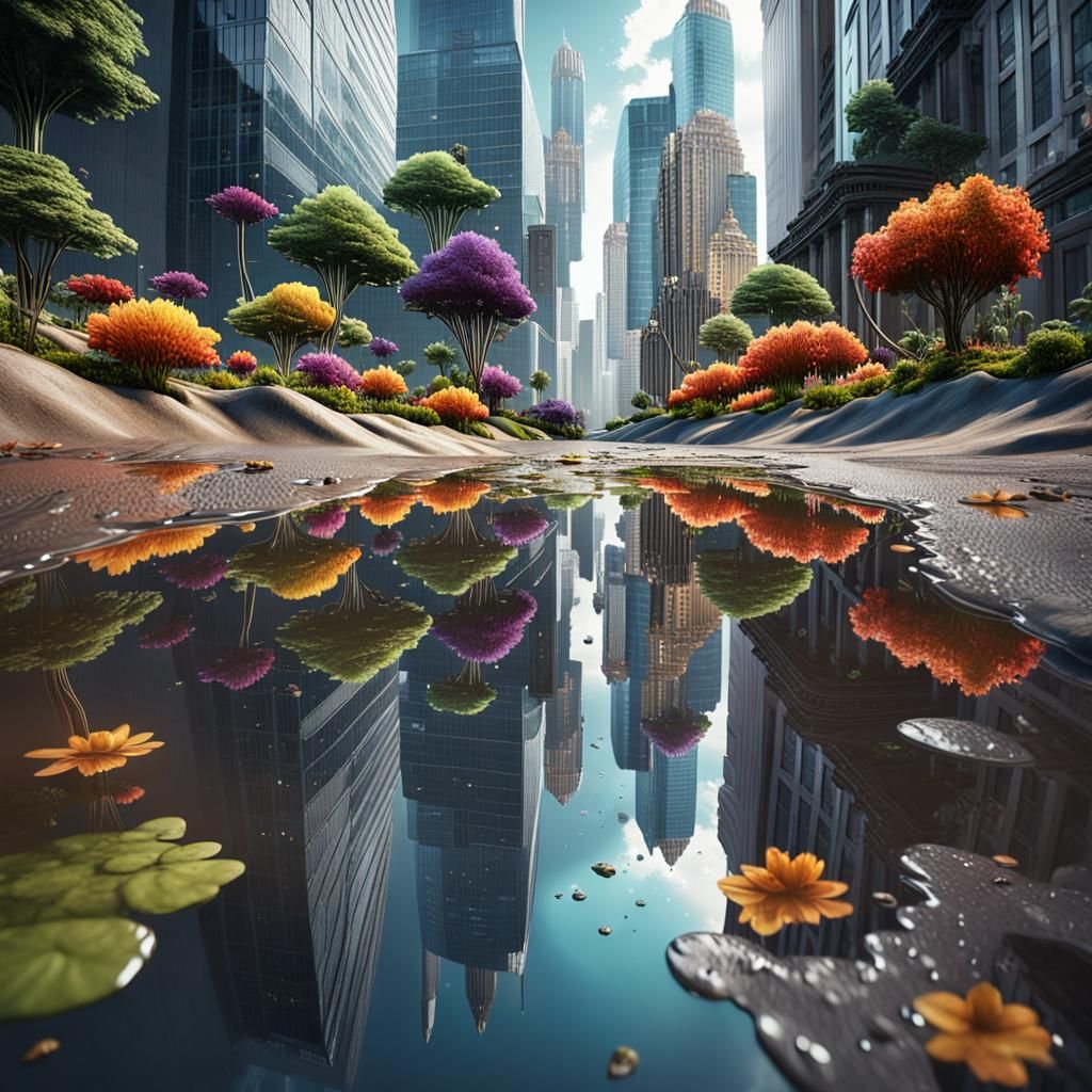 Look Down to See Up  by @bellabon