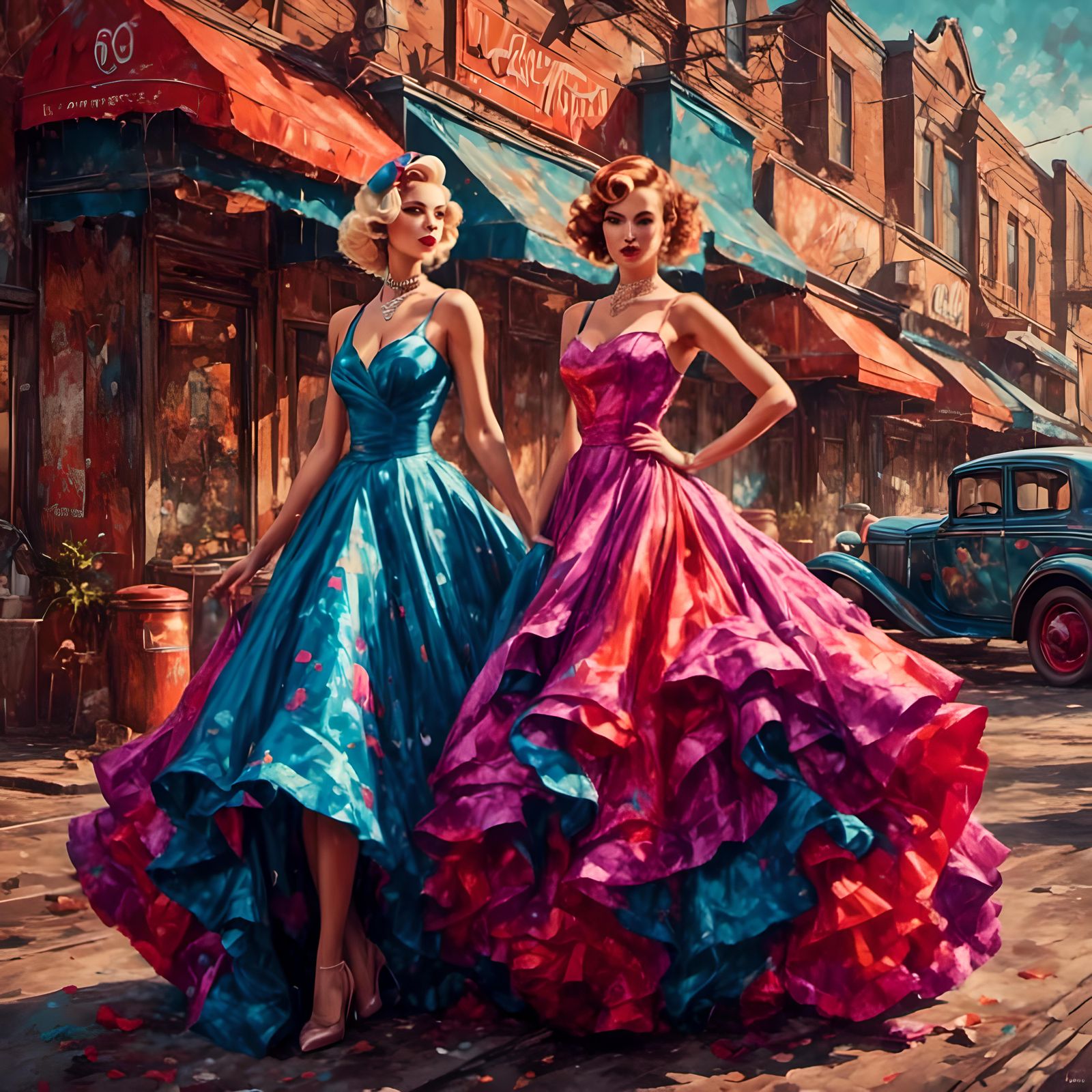 <lora:MeinaCafe:1.0> <lora:RetroRockabilly:1.0> retro 1920's...