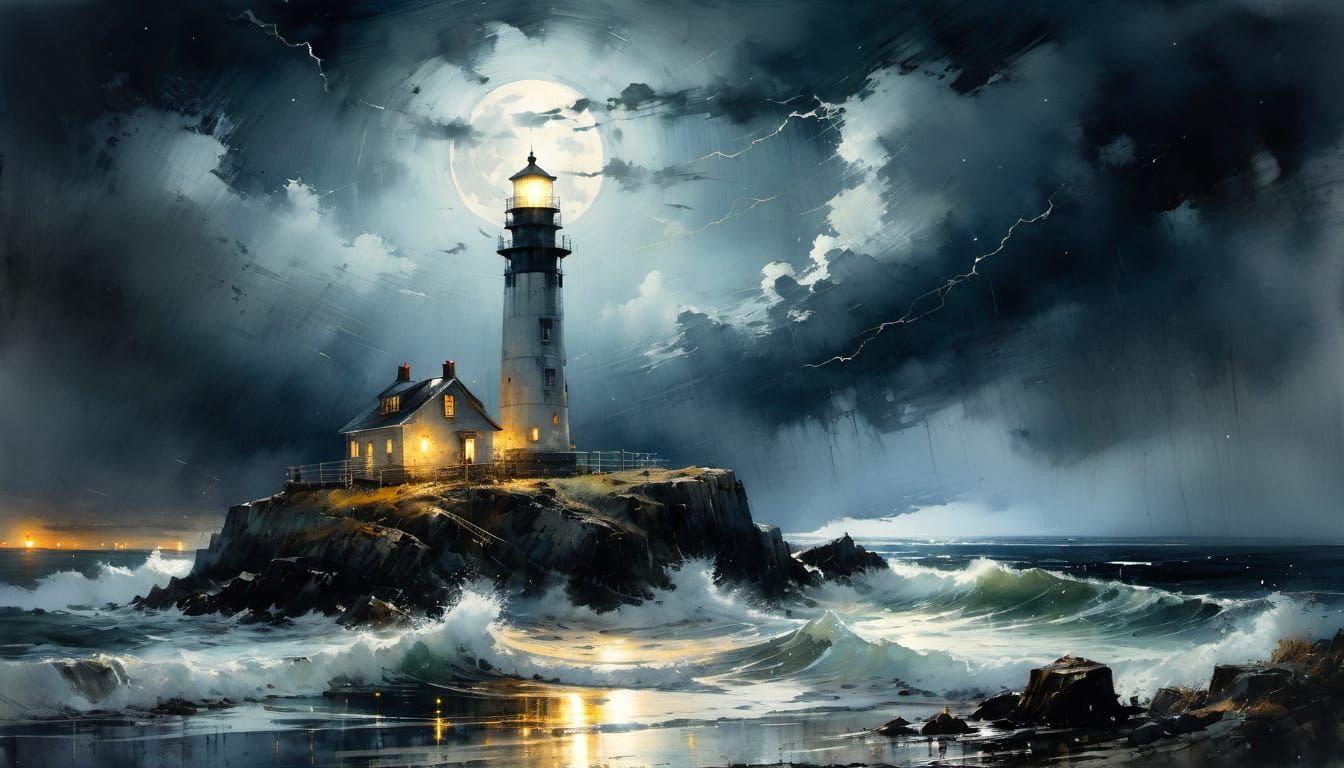 Old Lighthouse  by @Superbear