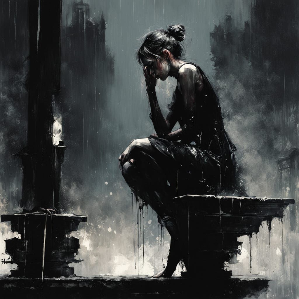 In the Rain  by @Pigfarmer Jr