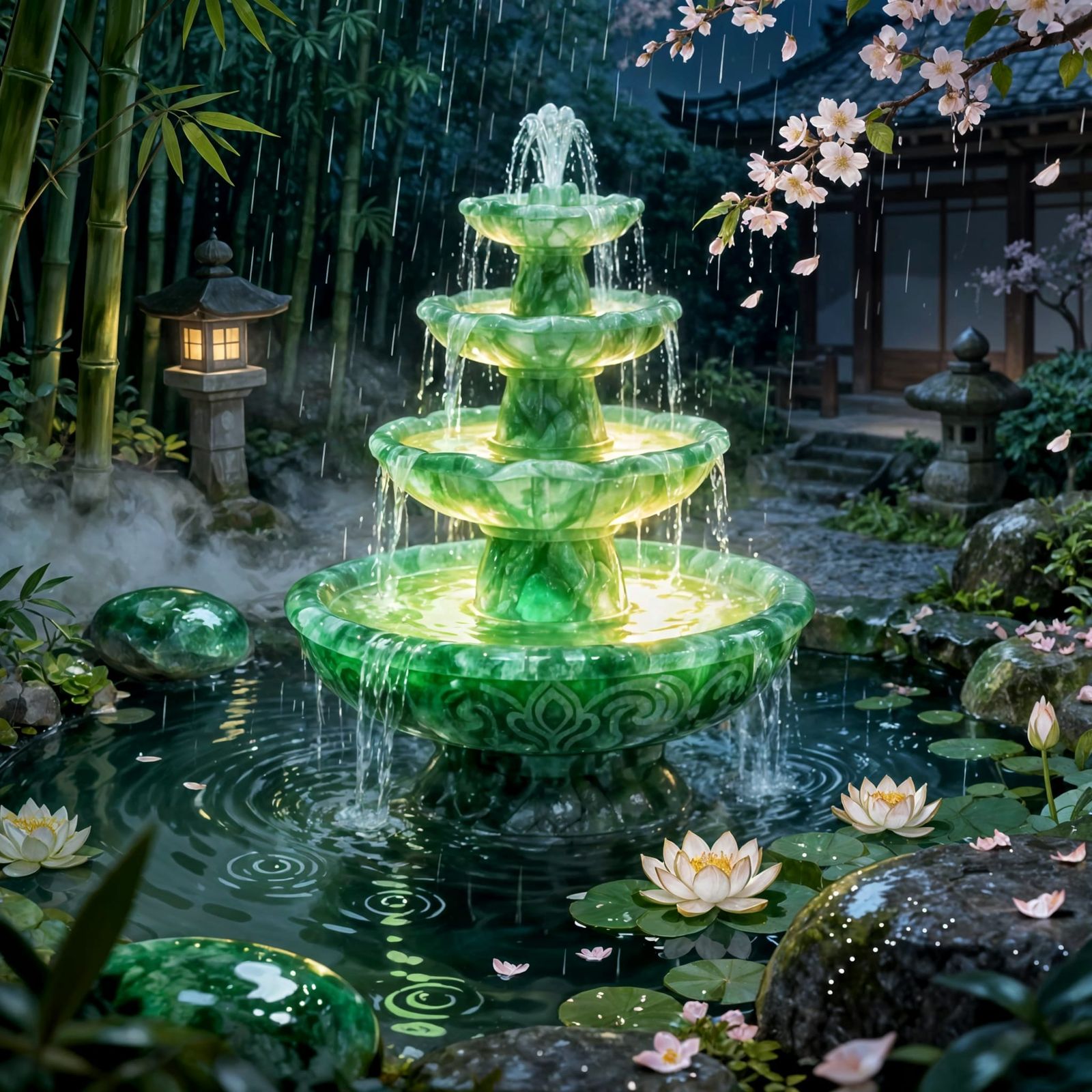 Jade Fountain  by @MyWayNator - NC Hype Crew Member