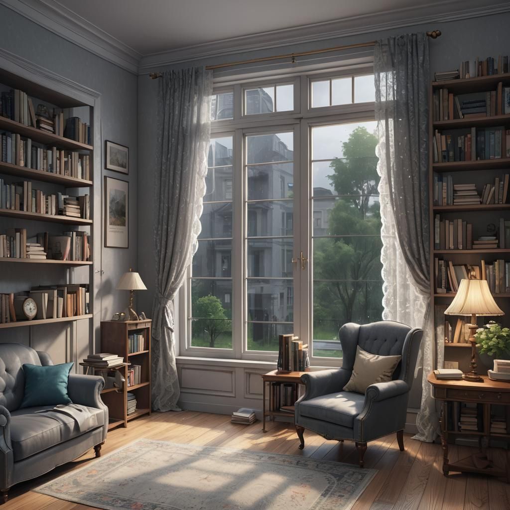 A classic living room