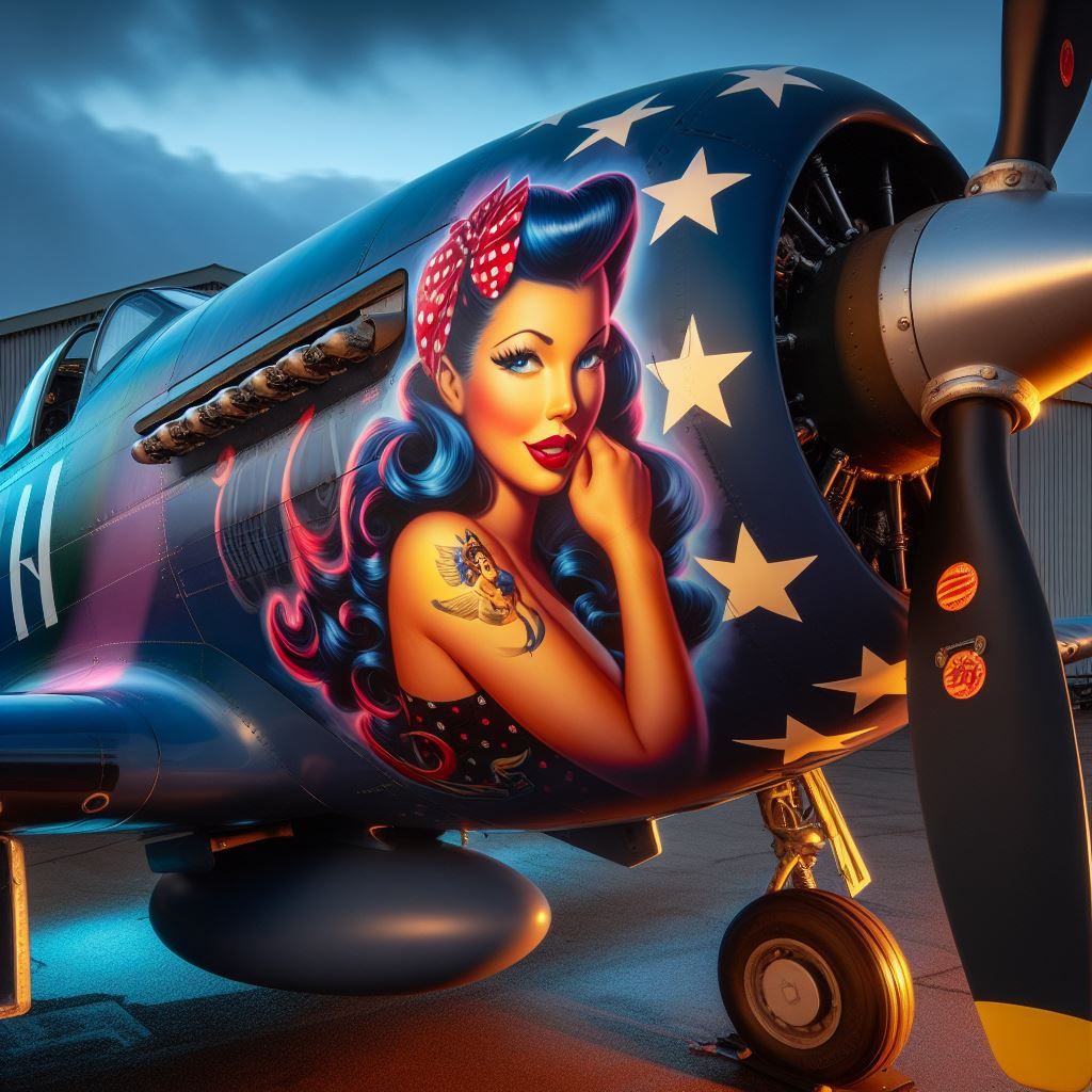 Pinup Nose Art