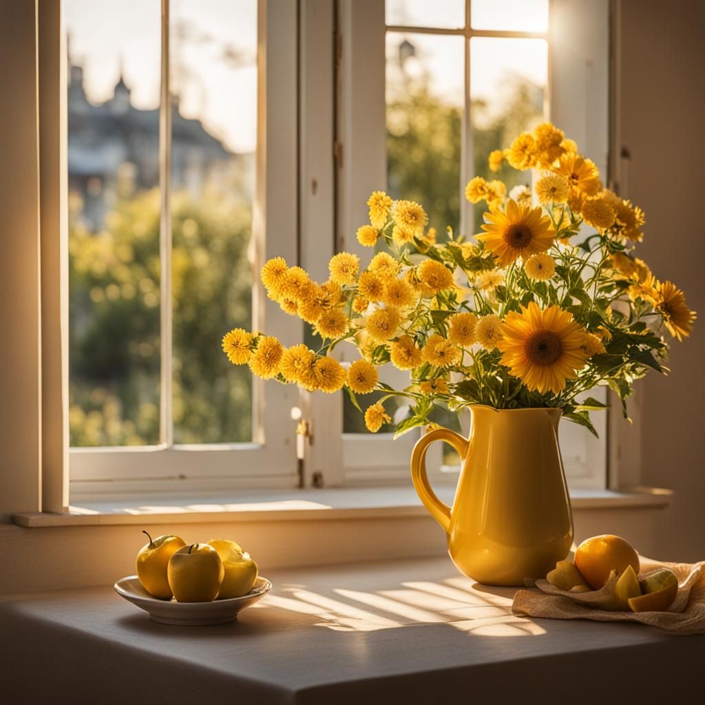 Sunny Yellow  by @Chikiwi Creations