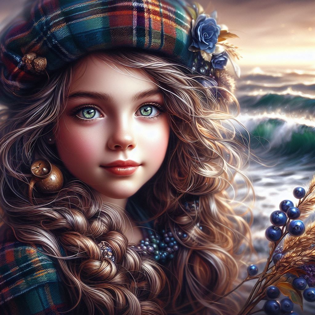 Gwen a Young Scottish lass