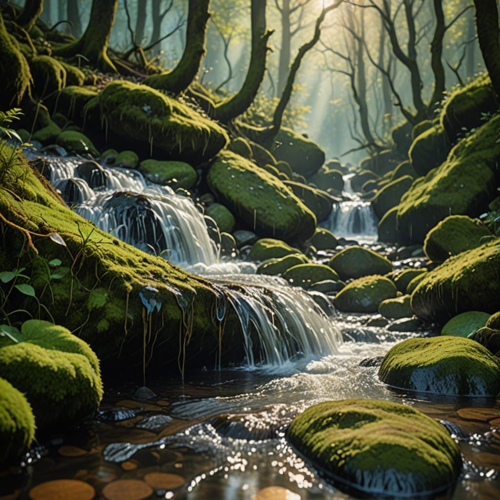 Brook in the forest
